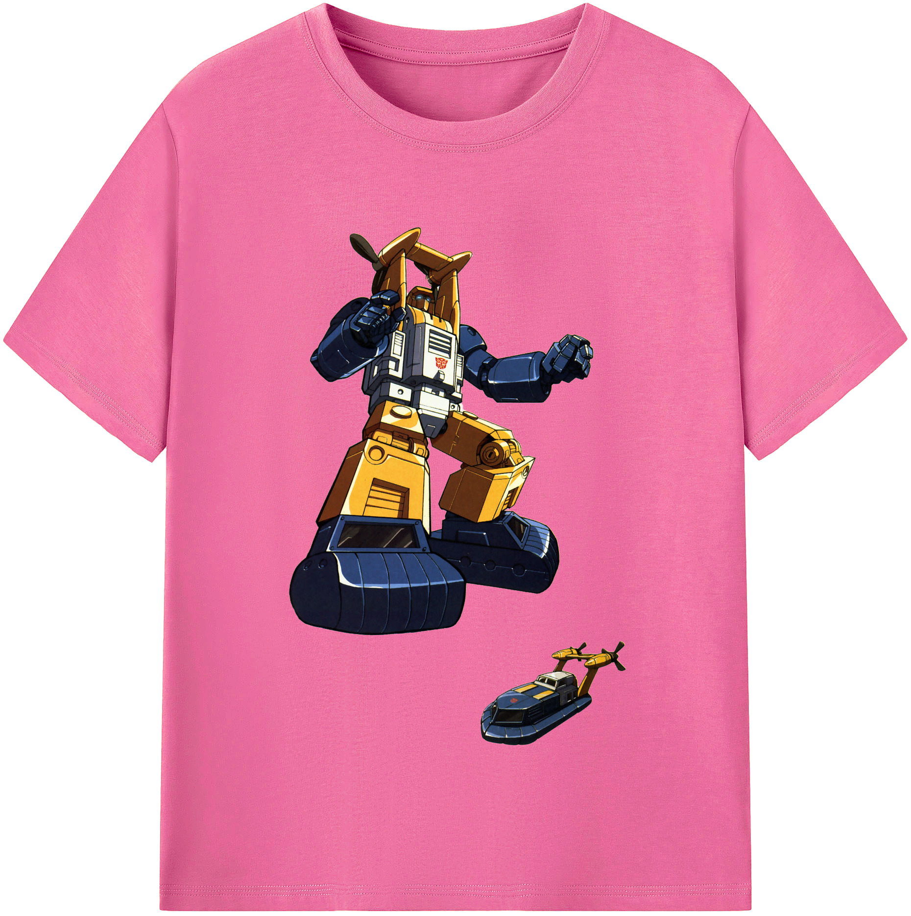 （画像用）  レディースカジュアルプリントTシャツ（綿100％）